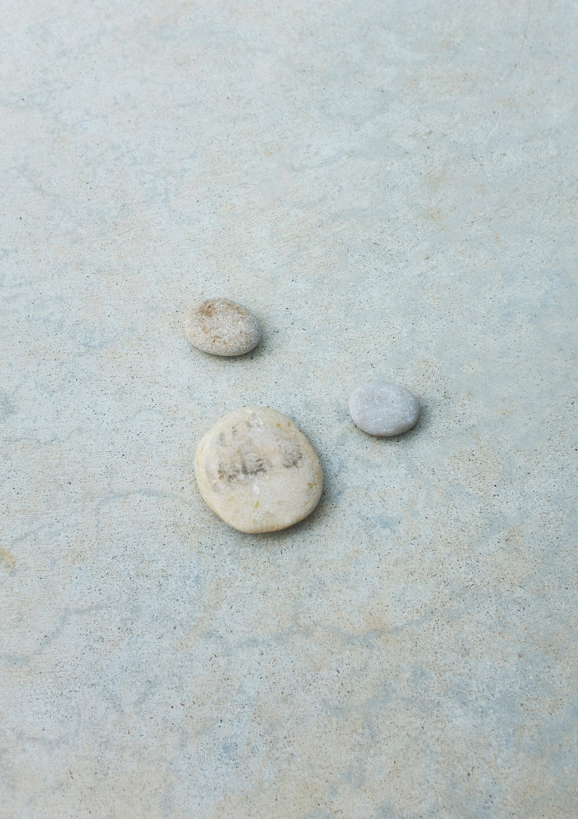 Peaceful stones / minimal style photo print