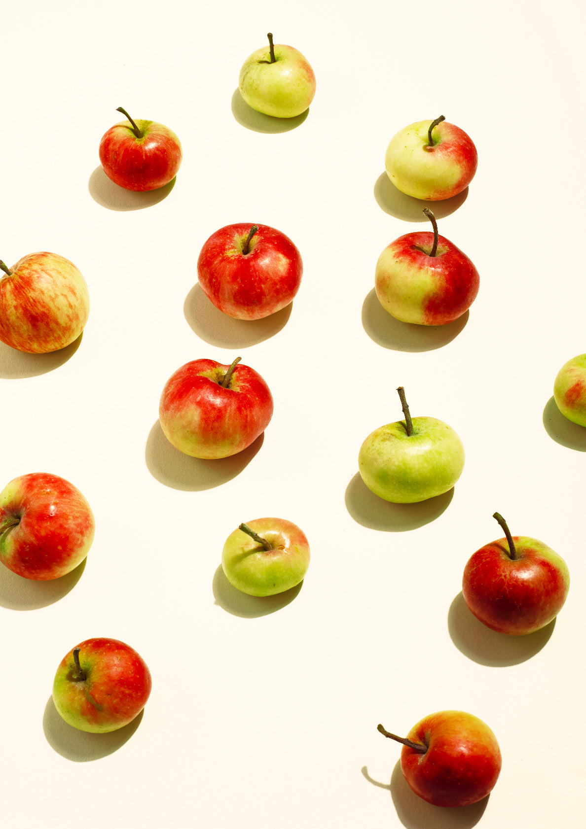 Juicy apples / pop art style photo print