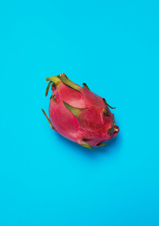 Happy dragonfruit / pop art style photo print