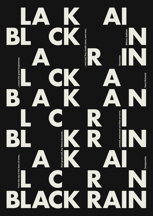 BLACK RAIN (Black)