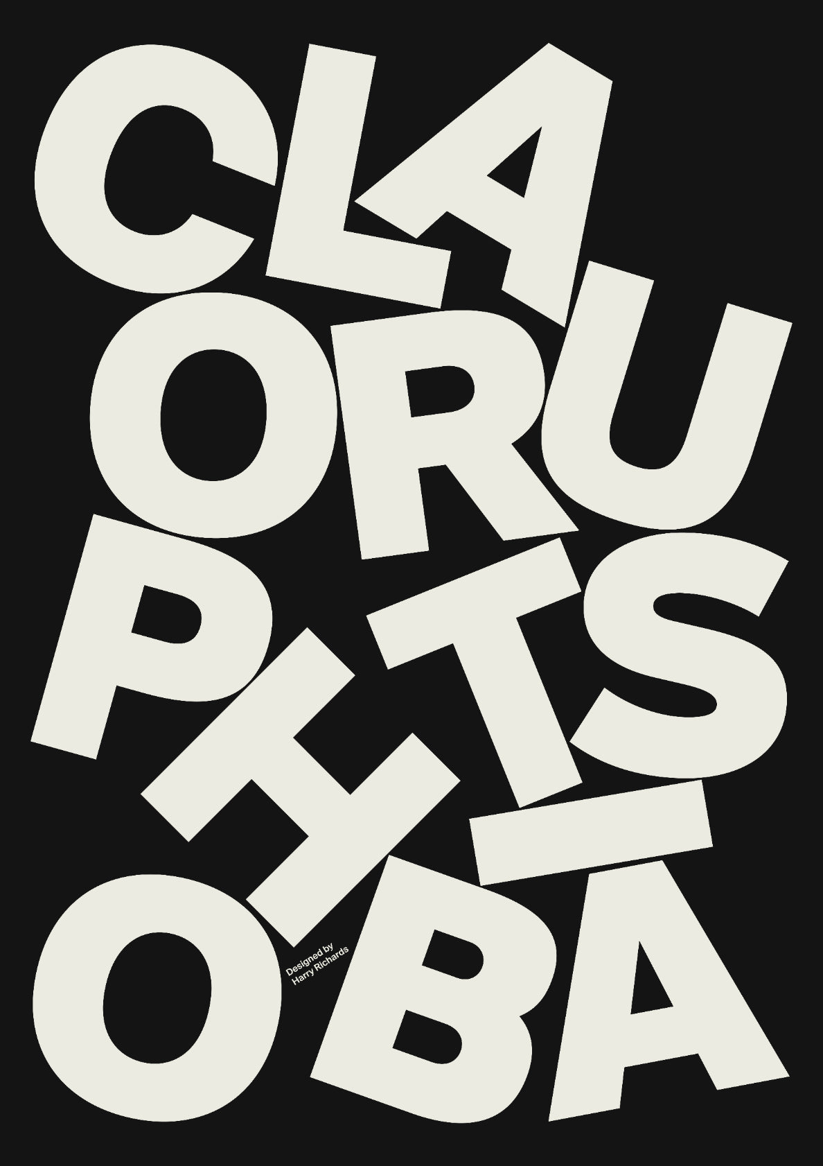 CLAUSTROPHOBIA (Black)