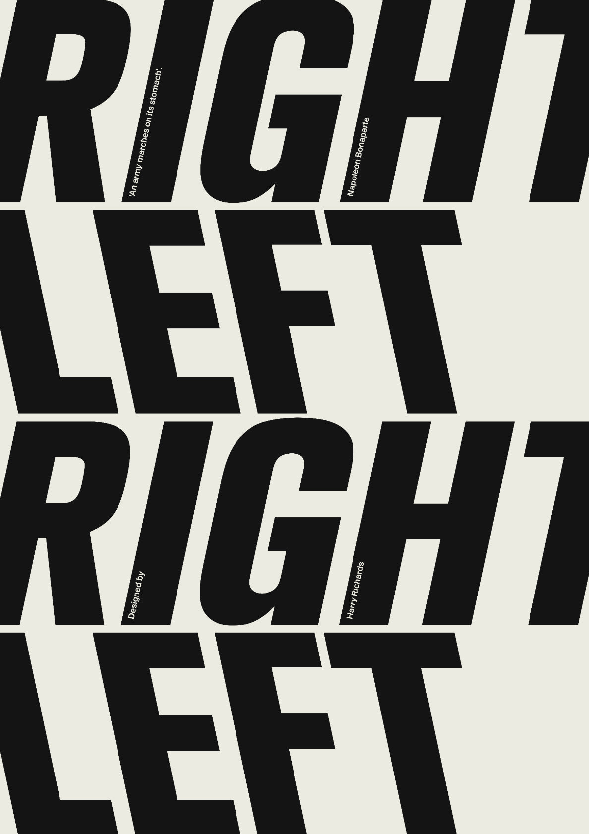 RIGHT LEFT (White)
