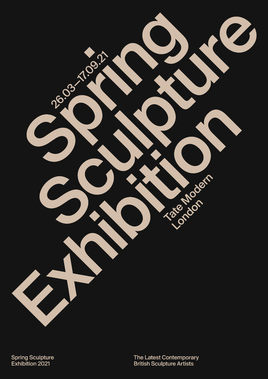 SPRING SCULPTURE EXHIBITION (Black)