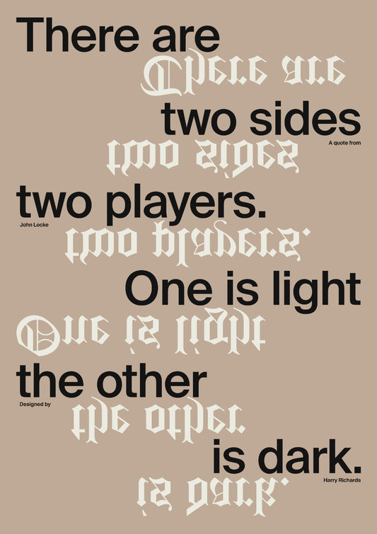 THERE ARE TWO SIDES (Stone)