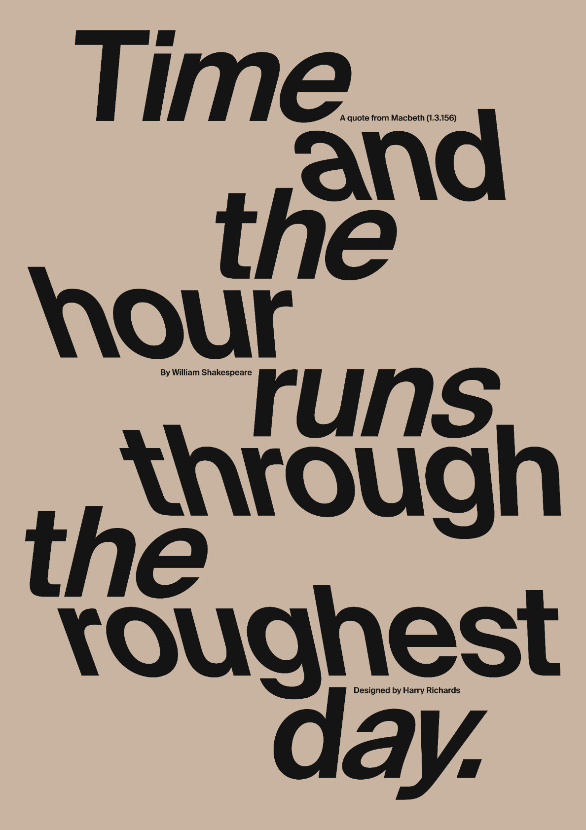 THE ROUGHEST DAY (Stone)