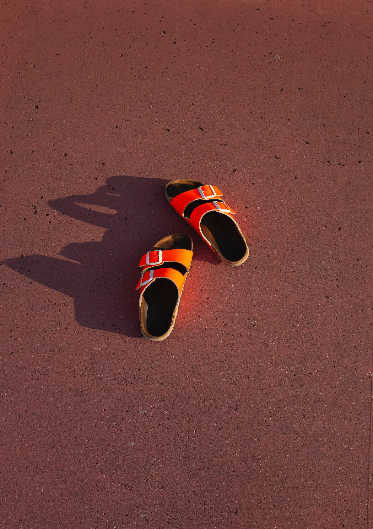 Sandals / minimal style photo print