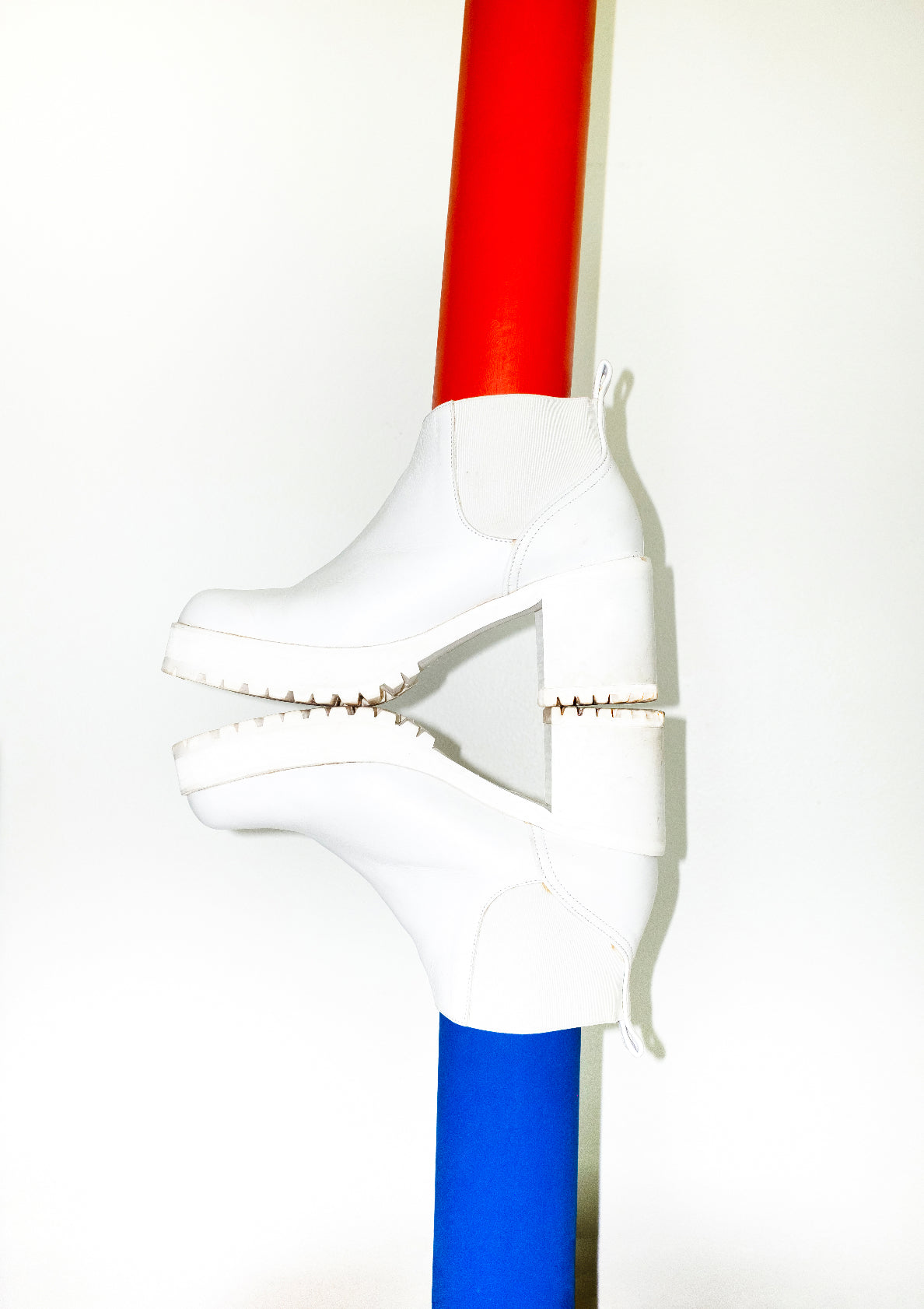 Funky boots / pop art style photo print