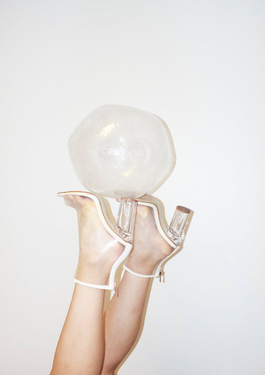 Plastic heels  / contemporary photo print