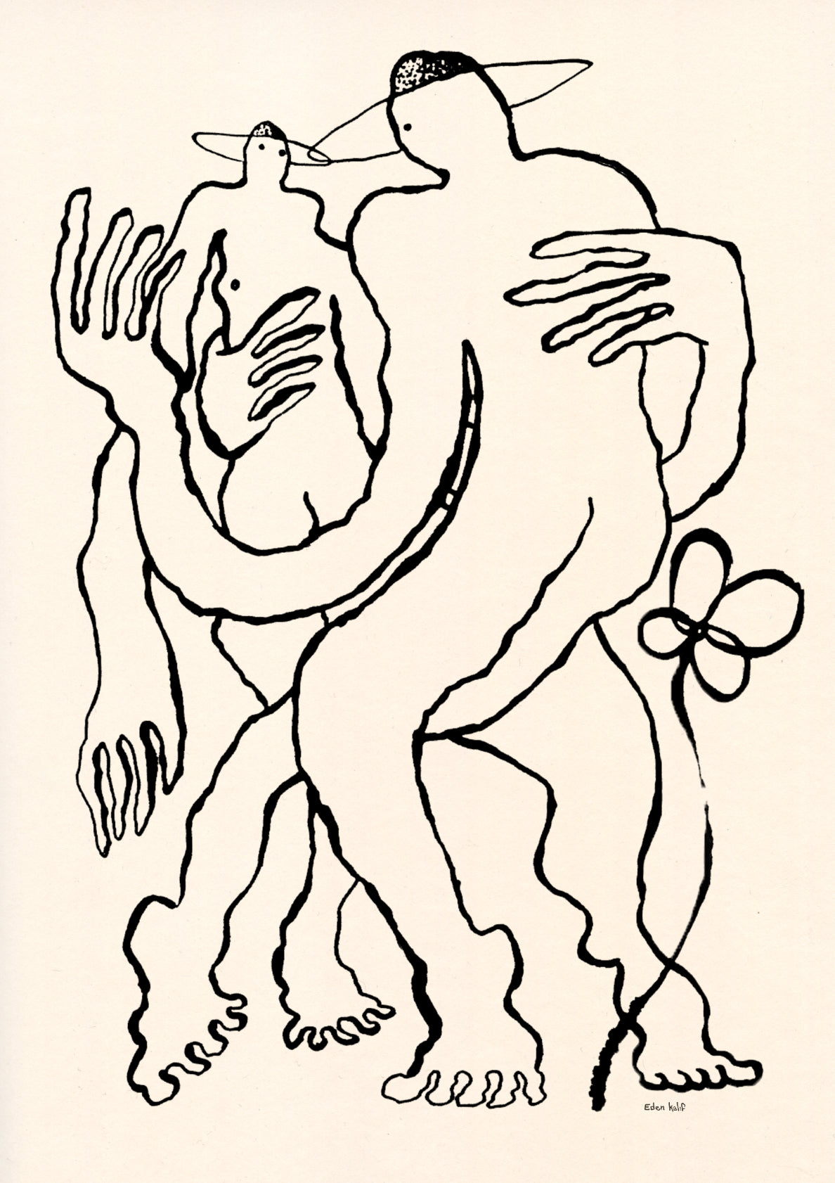 Two Dancers