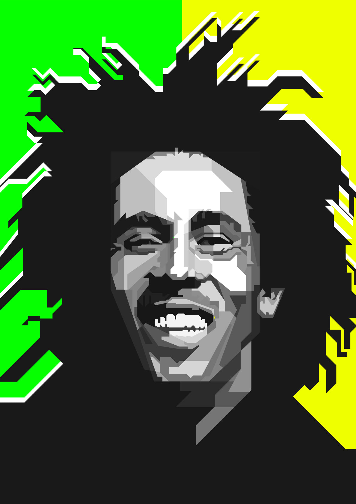 Bob Marley Reggae Icon Singer Portrait