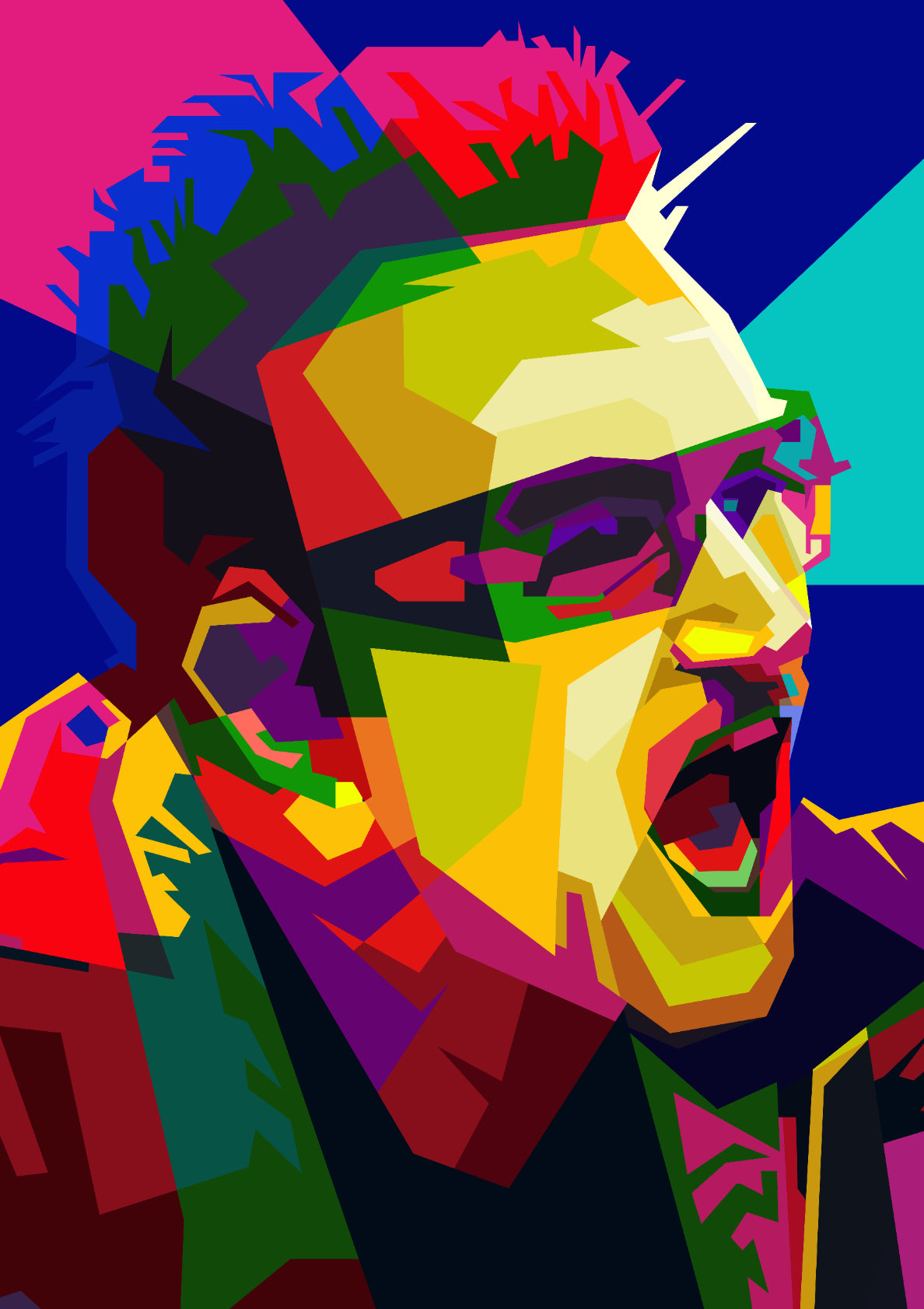 Bono Pop Art WPAP