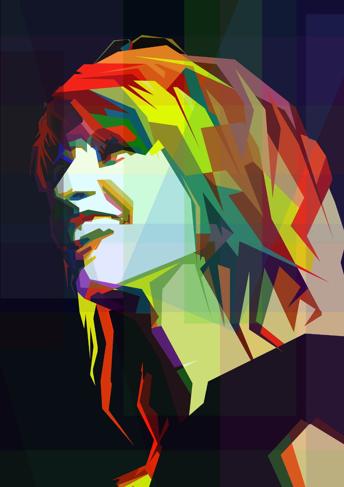 Hayley Williams Paramore Band Singer Pop Art WPAP