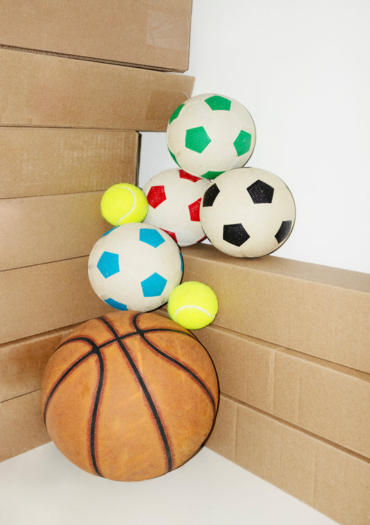 Sport balls / contemporary style photo print