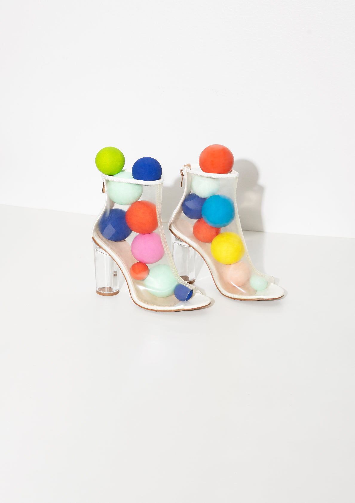 Bubble heels / pop art style photo print