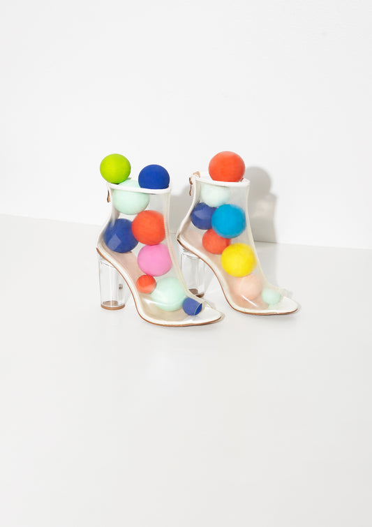 Bubble heels / pop art style photo print