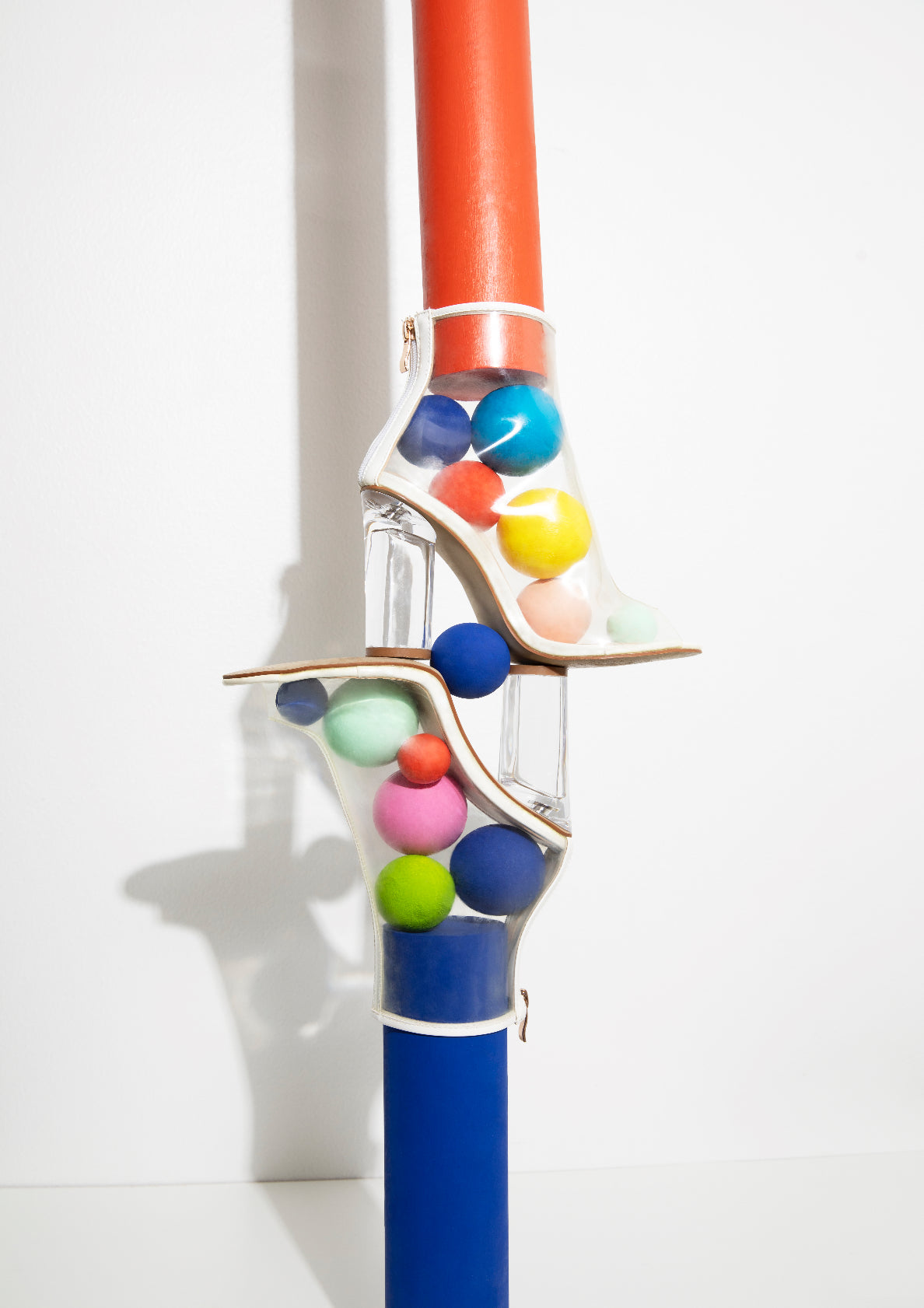 Bubble heels / pop art style photo print