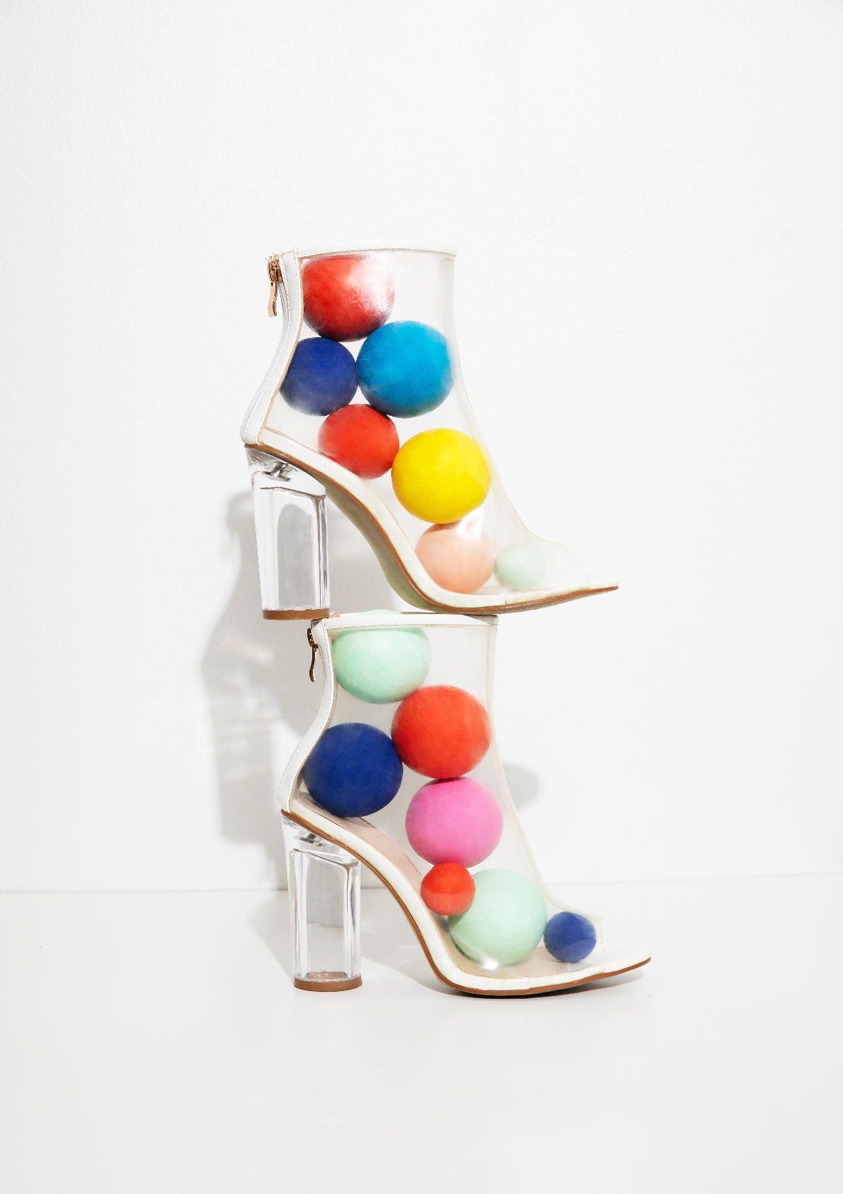 Bubble heels / pop art style photo print