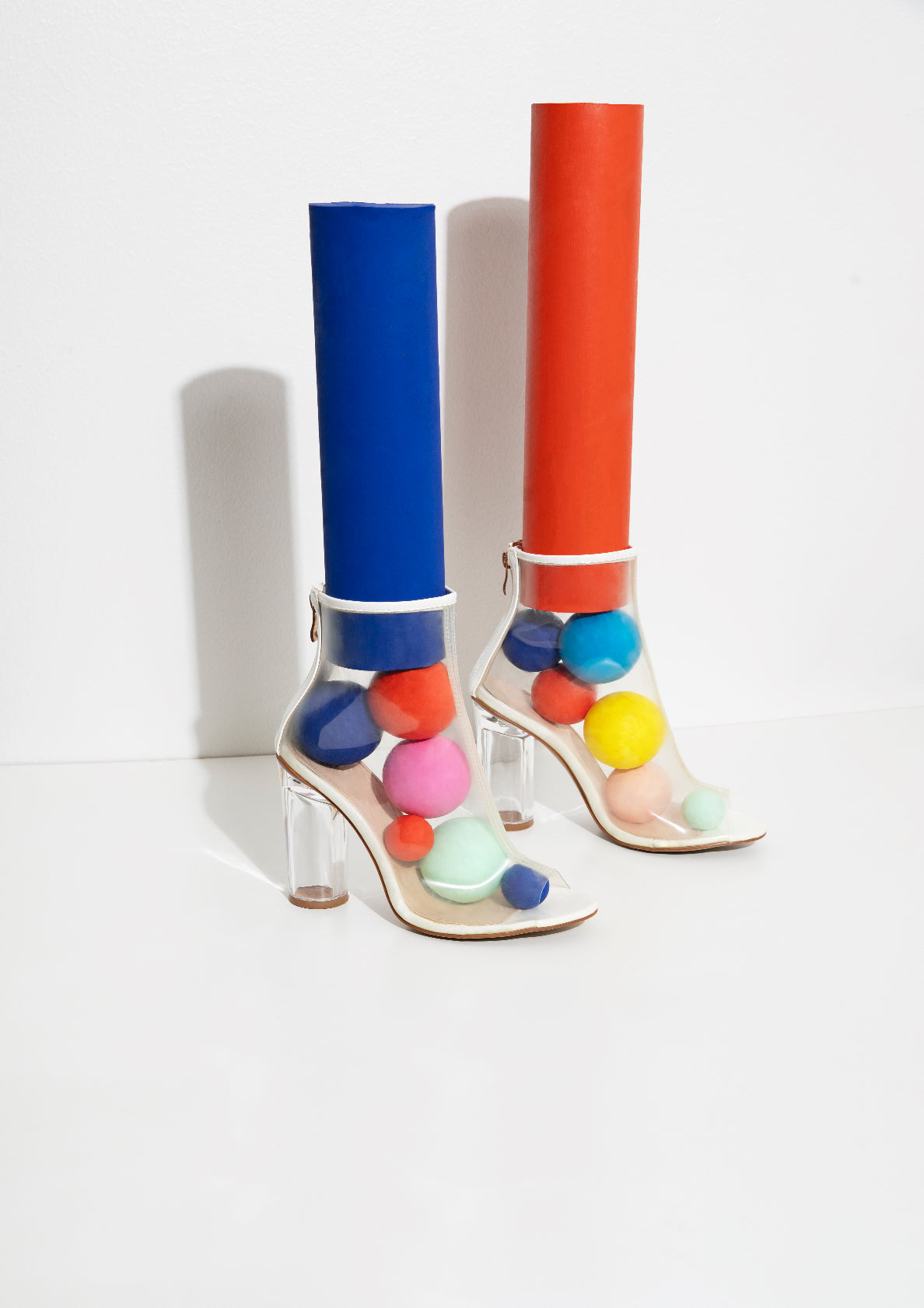 Bubble heels / pop art style photo print