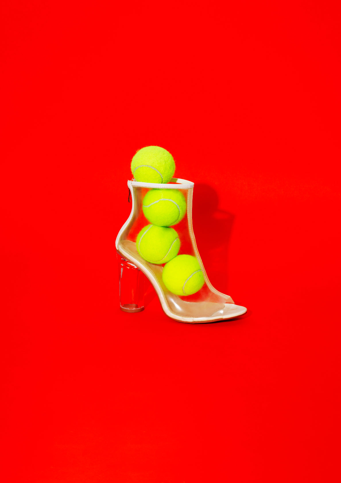 Tennis heels / pop art style photo print