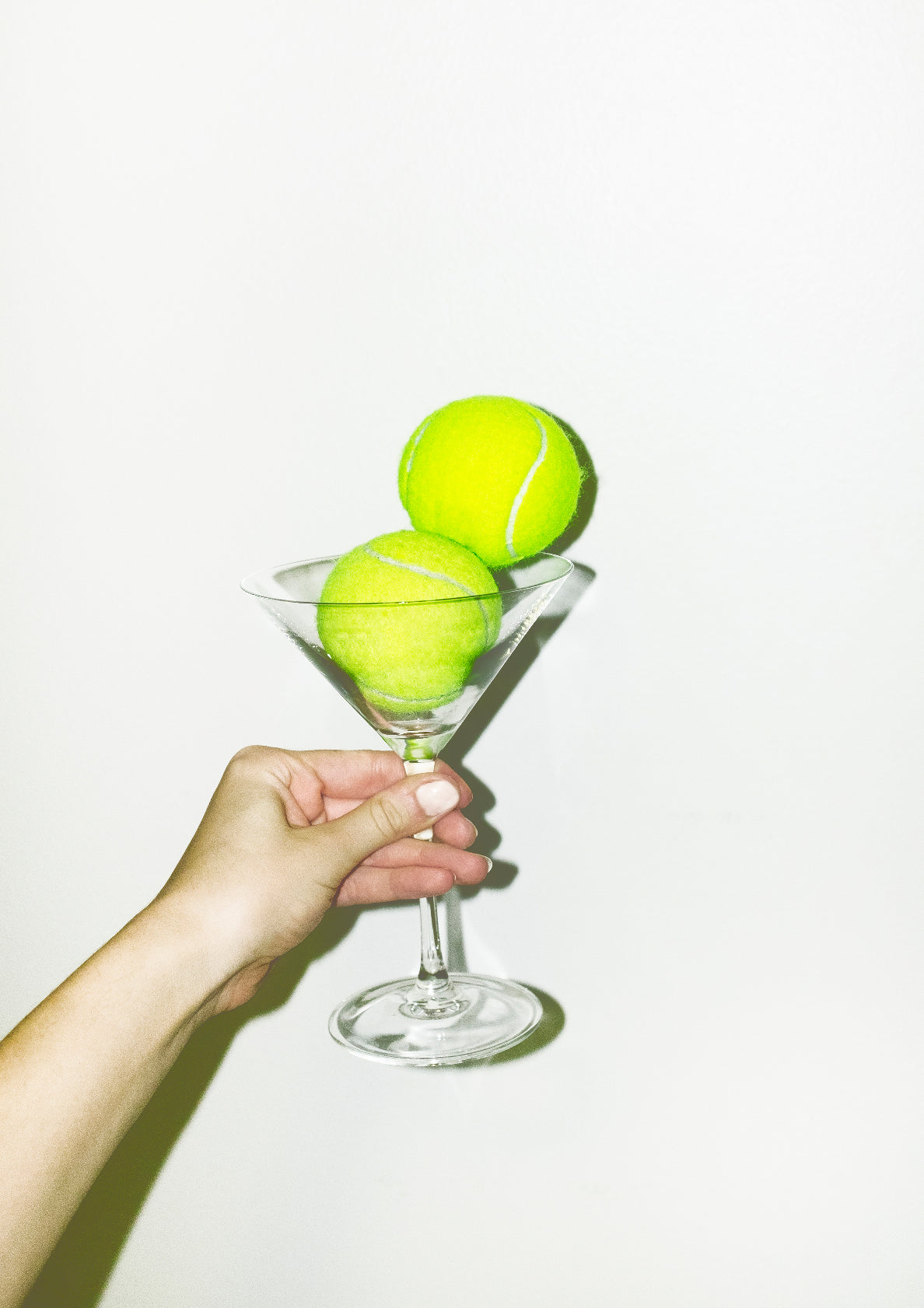 Tennis cocktail / pop art style photo print