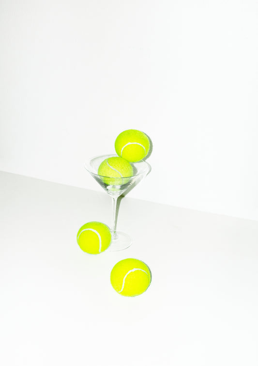 Tennis cocktail / pop art style photo print