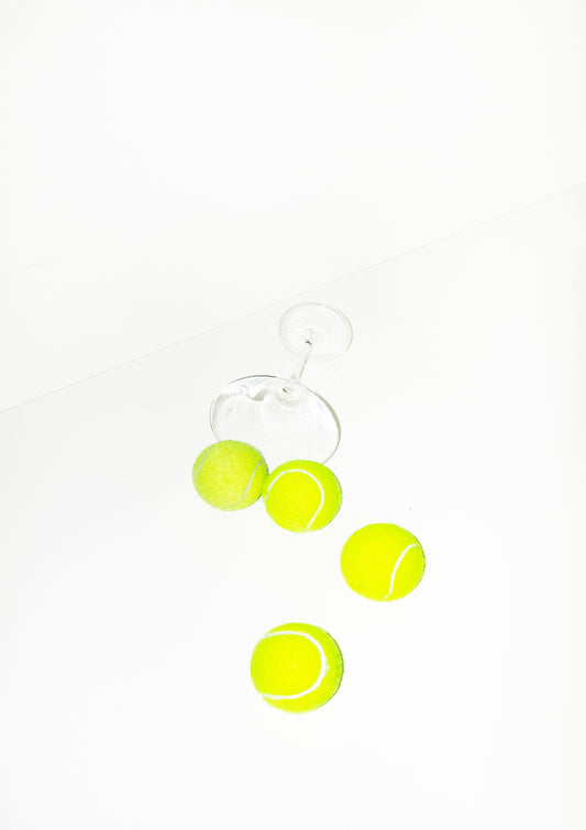 Tennis cocktail / pop art style photo print