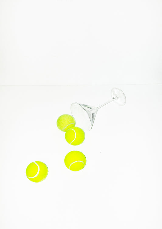 Tennis cocktail / pop art style photo print