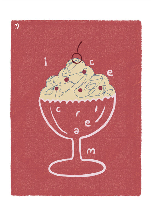 Cherry Vanilla Ice Cream