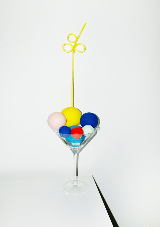 Bubble drink / pop art style photo print