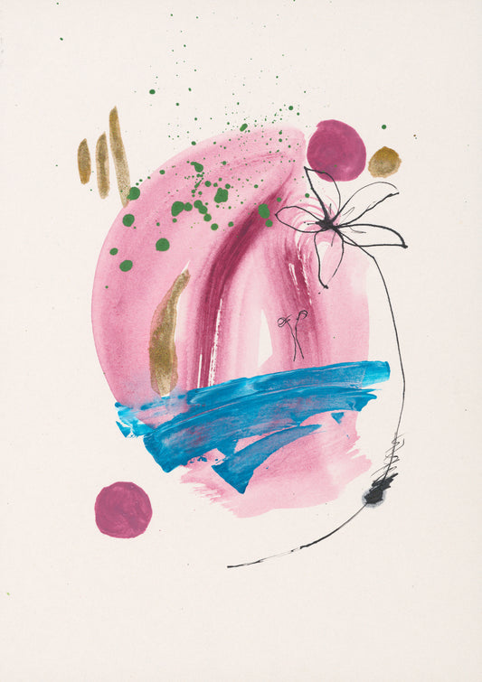 My heart blooms blossom because of this world