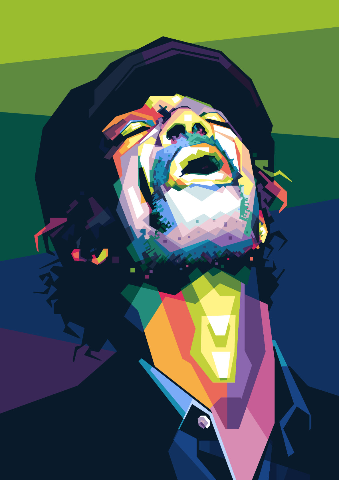 Gil Scott-Heron Pop Art WPAP