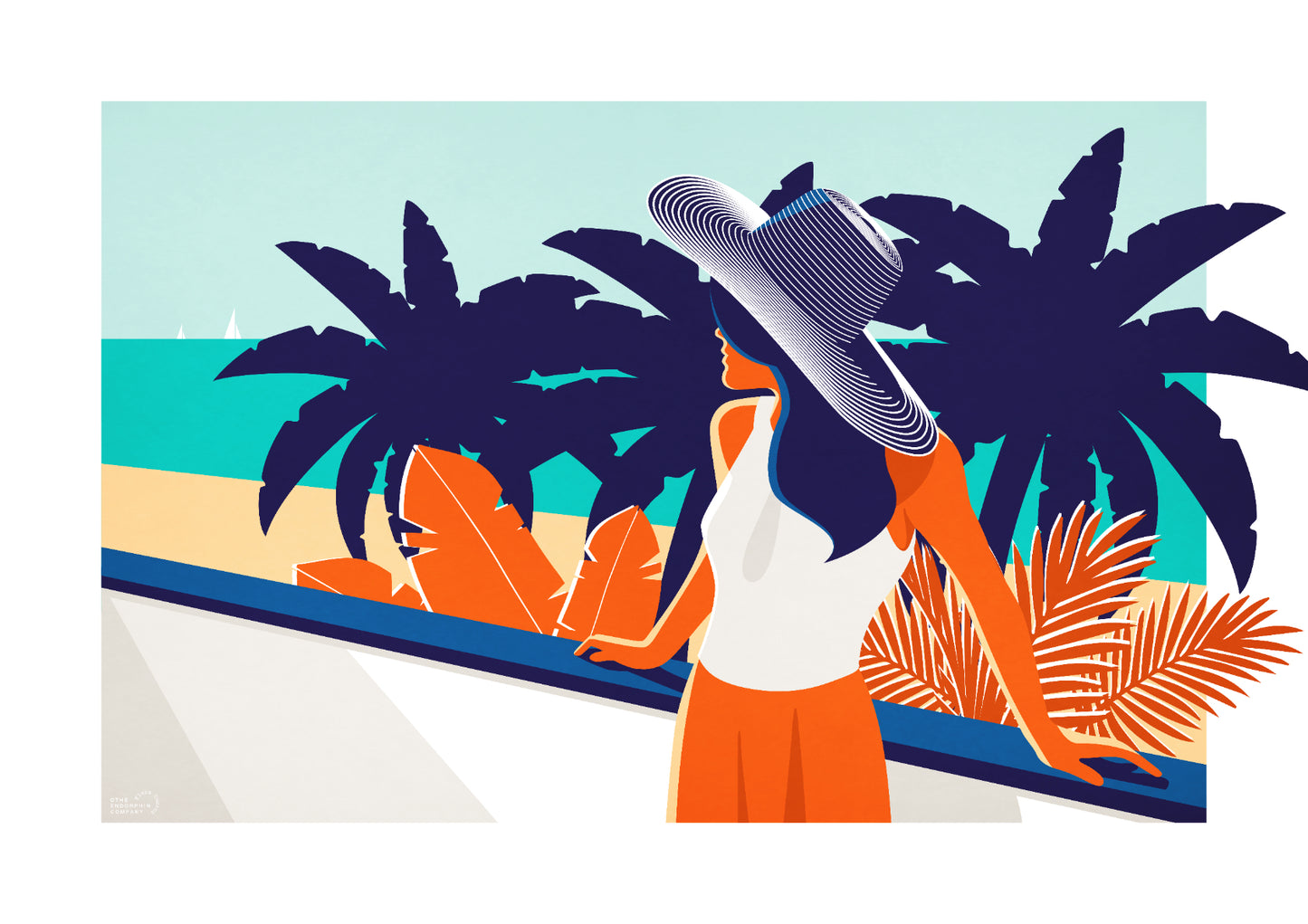 Palmiers - Flora Ducroz