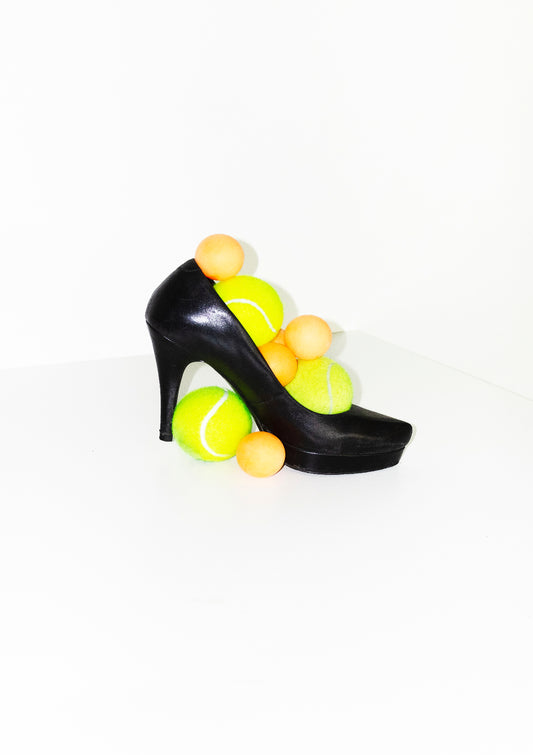 Tennis heels / pop art style photo print