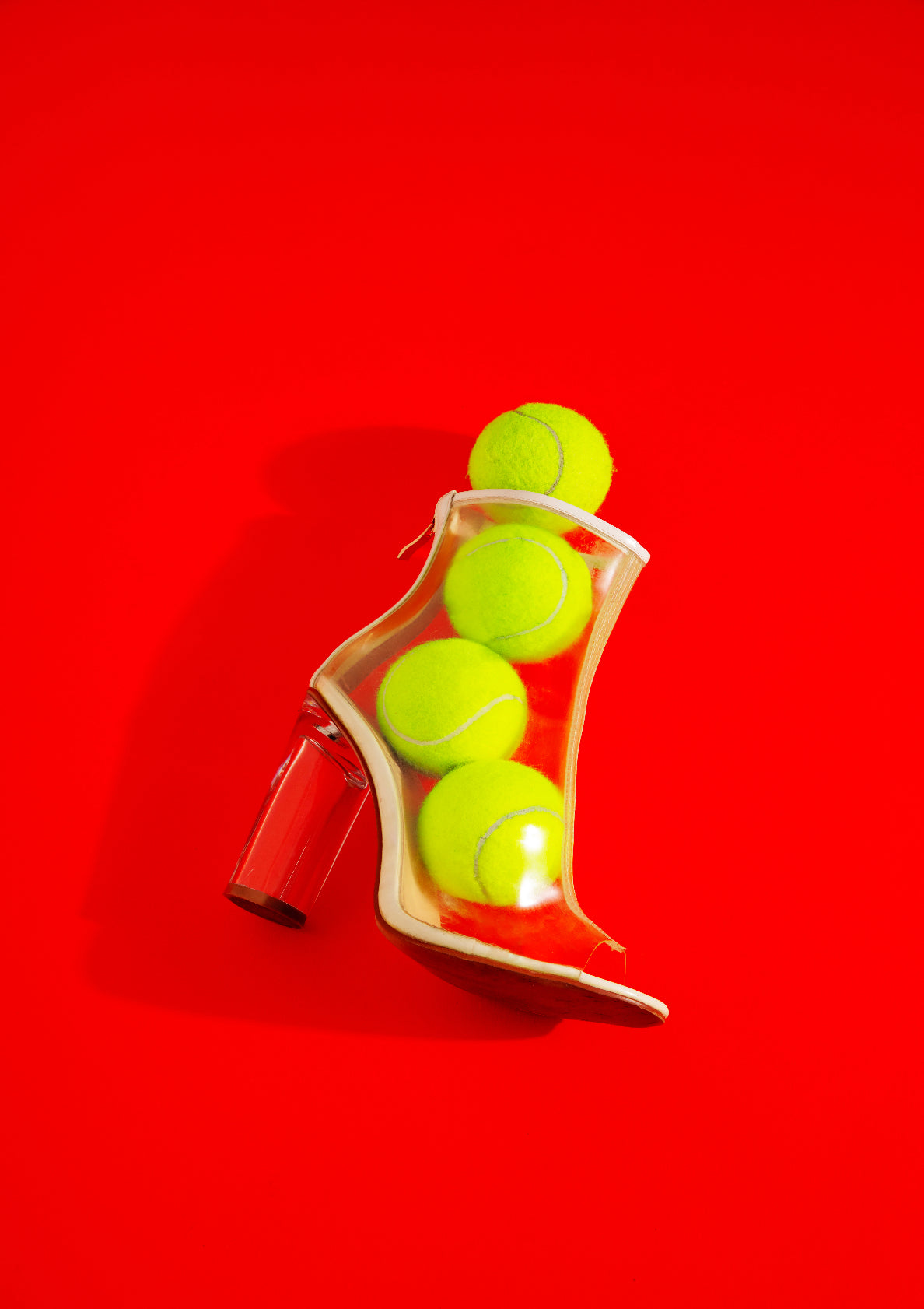 Tennis heels / pop art style photo print