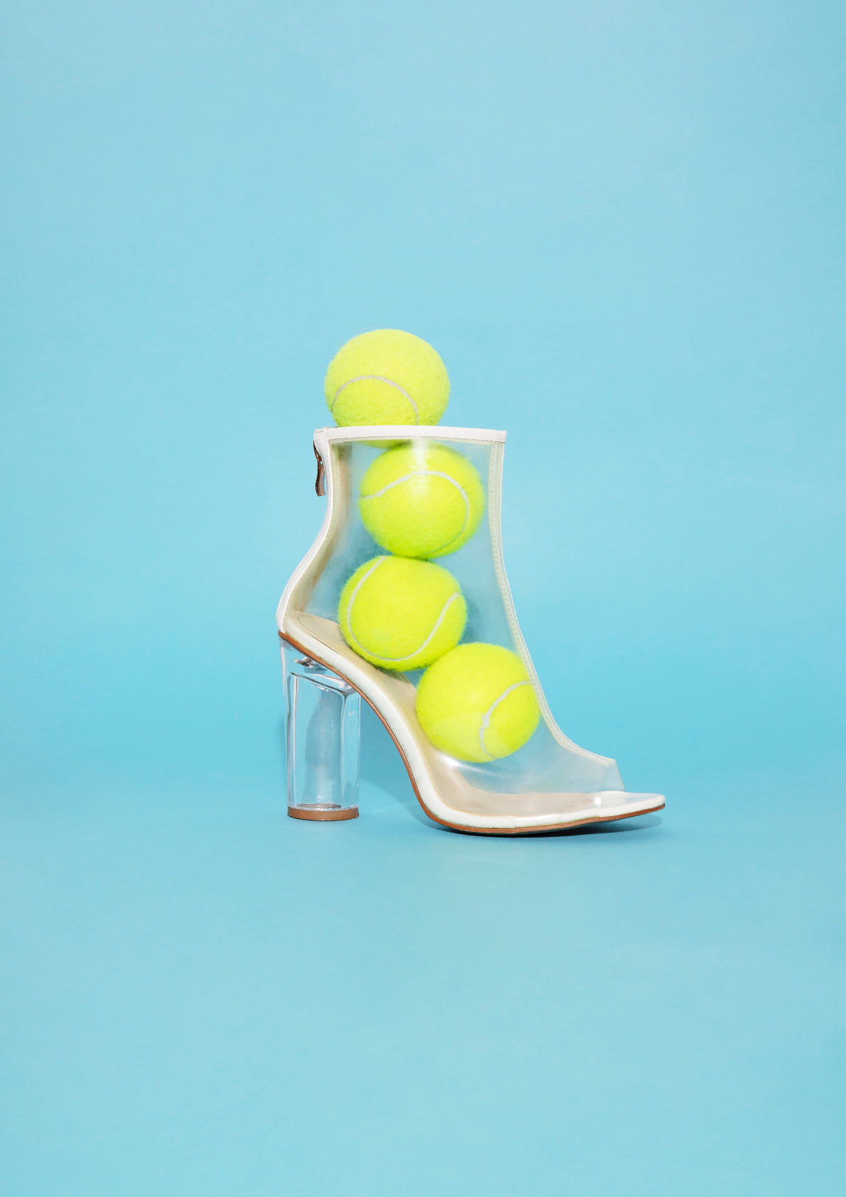 Tennis heels / pop art style photo print
