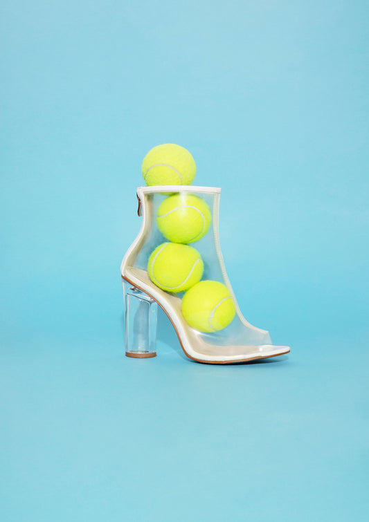 Tennis heels / pop art style photo print