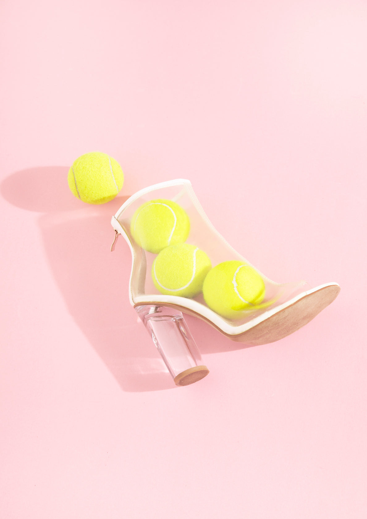 Tennis heels / pop art style photo print