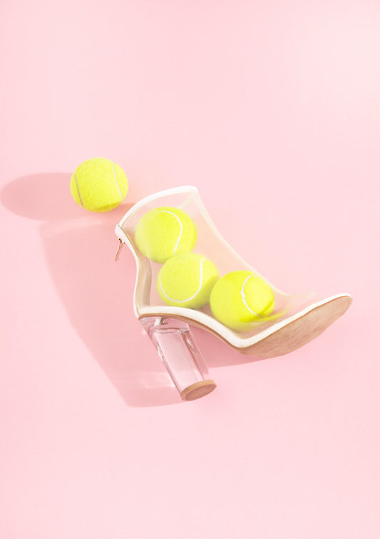 Tennis heels / pop art style photo print