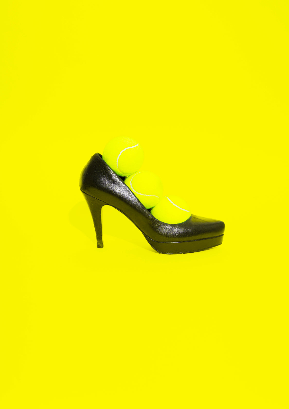 Tennis heels / pop art style photo print