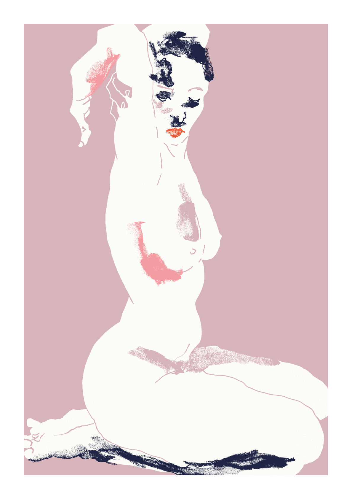 Nude, Arms Folded Over Her Head