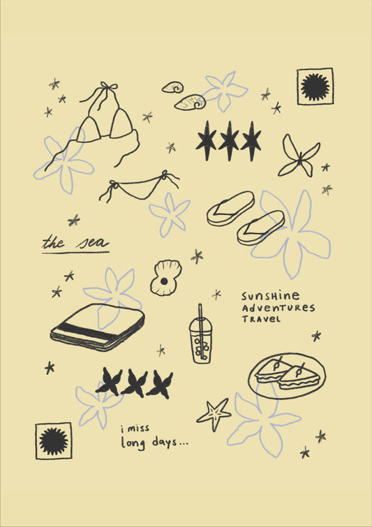 Missing summer days and the sea