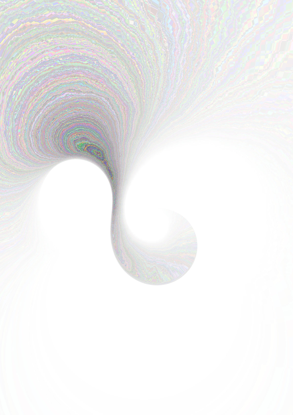 Emerging Spiral (white)