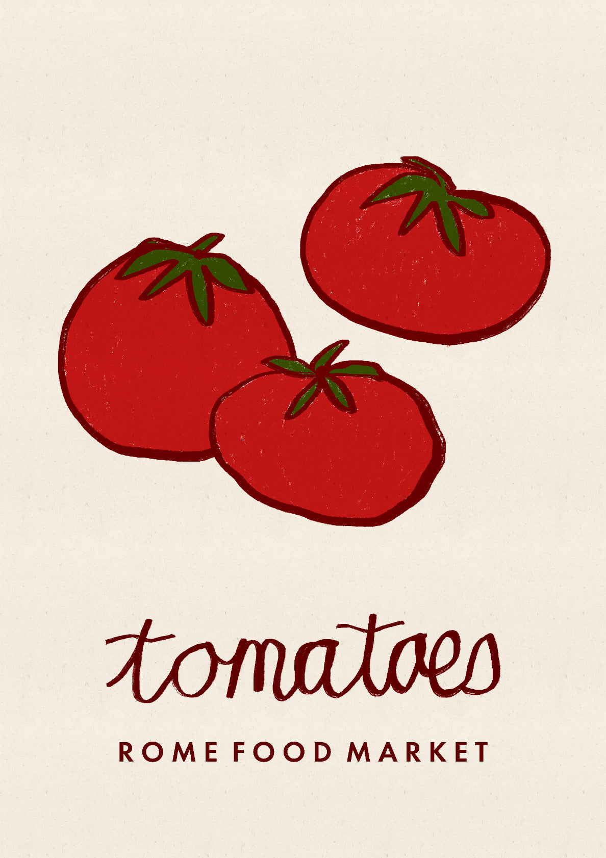 Tomatoes Rome Food Market