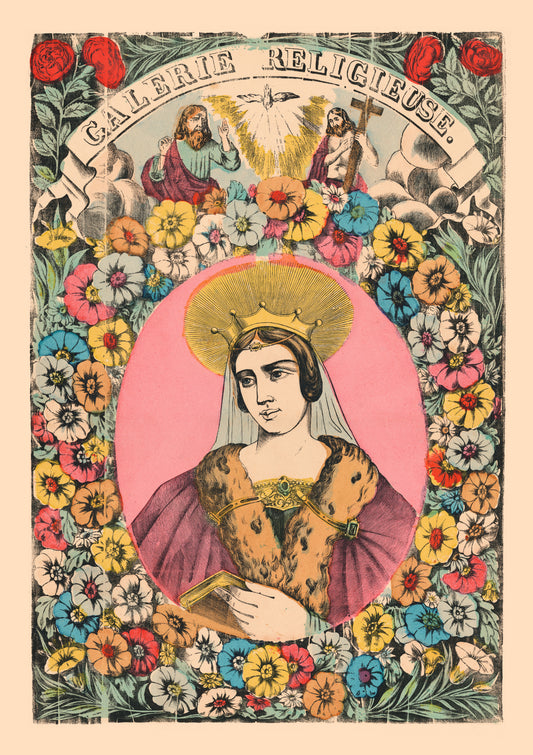 Clotilde - Affiche Religieuse