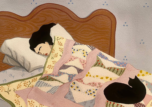 Handmade Quilts & Black Cats