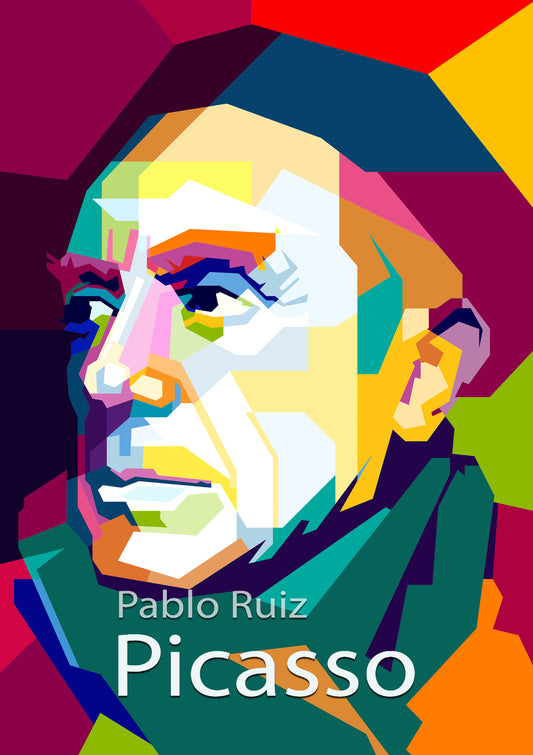 Pablo Picasso Pop Art WPAP