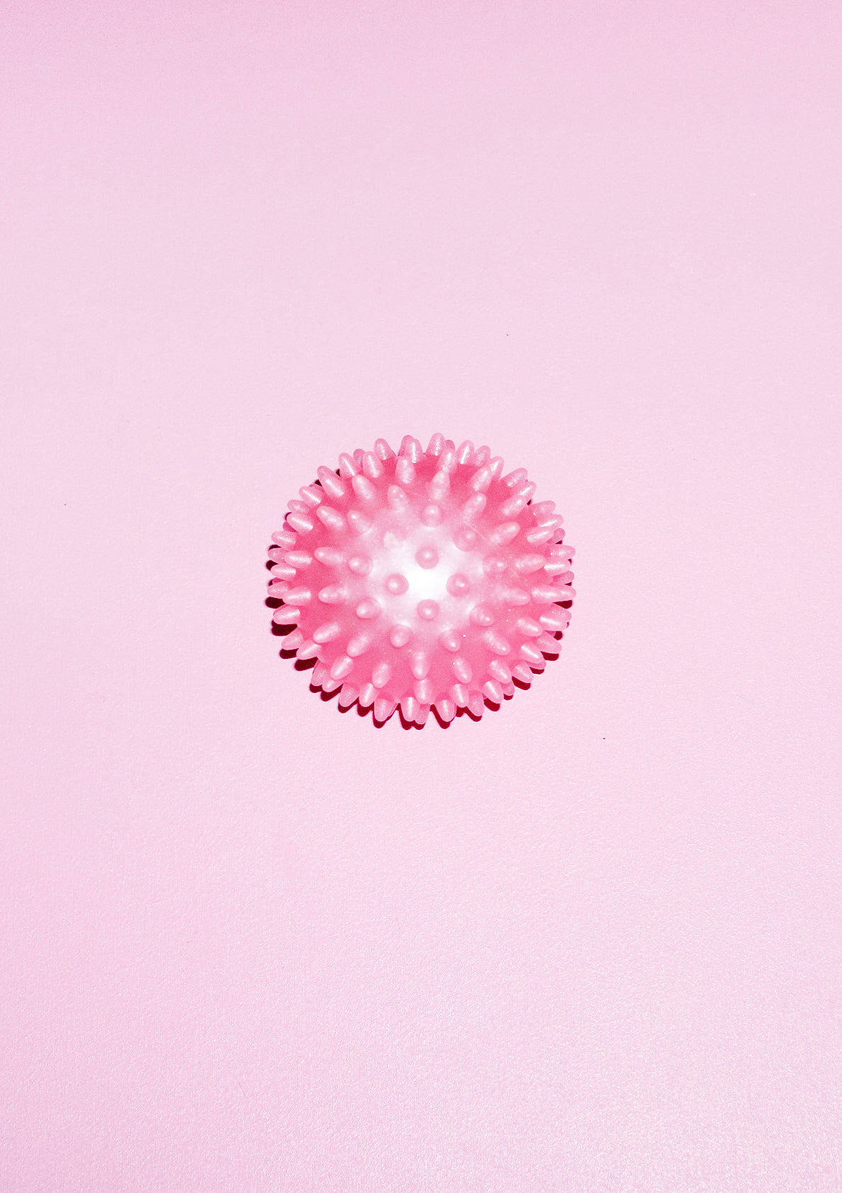 Spike ball / pop art style photo print