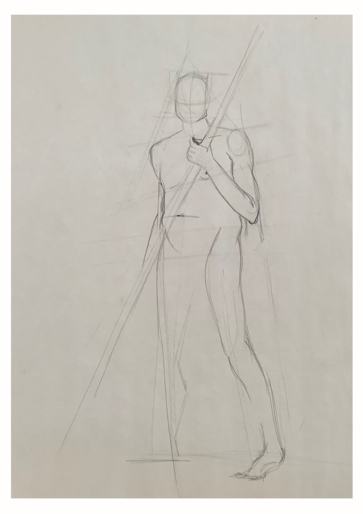 Figure Study (javelin)