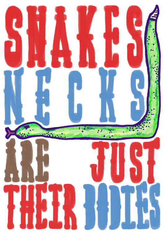 Snakes Necks = Bodies