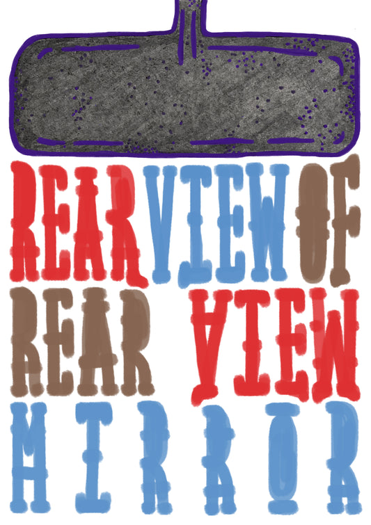 Rear View Of Rear View Mirror